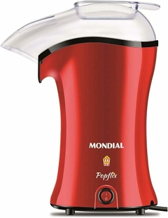 Pipoqueira Popflix, Mondial, Vermelho, 1200W, 220V - PP-03 - YesVitrine