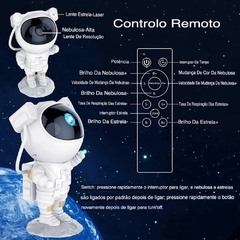 Projetor Astronauta de Luz Galáxia Estrela Luz Noturna de Brilho e Velocidade Ajustáveis para Decoração de Quarto e Casa, Ideal para Bebês, Crianças e - comprar online