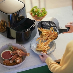 Philips Walita RI9252/91 Série 3000 - Fritadeira Airfryer Digital, 4.1L de capacidade, 127V, 1400W, Preta - YesVitrine