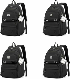 Mochila Feminina Bolsa Escolar Impermeável Para Notebook 15,6 Polegadas- Mochila Casual Grande de Nylon-Mochila para Viagem-VANOVA na internet