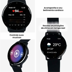 Smartwatch Relógio Inteligente My Watch I Fit Haiz Tela Full Touch 1.28" Resistente à Água IP67 com Modos Esportivos e Recebimento de Notificações - YesVitrine