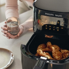 Philips Walita RI9252/91 Série 3000 - Fritadeira Airfryer Digital, 4.1L de capacidade, 127V, 1400W, Preta - loja online