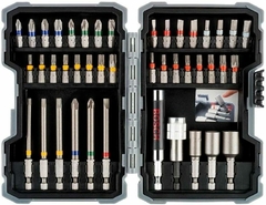 Bosch Kit De Pontas E Soquetes Para Parafusar Com 43 Peças - YesVitrine