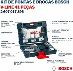 Kit de Pontas e Brocas Bosch V-Line 41 pçs - comprar online