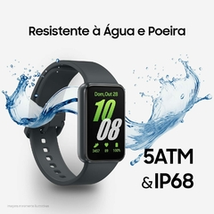 Smartwatch Samsung Galaxy Fit3 Display 1.6" Grafite - loja online