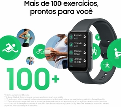 Smartwatch Samsung Galaxy Fit3 Display 1.6" Grafite