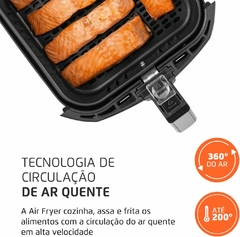 Fritadeira Sem Óleo Air Fryer 5L, Mondial, Preto/Inox, 1900W, 220V - AFN-50-BI - loja online