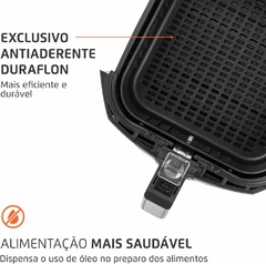 Fritadeira Sem Óleo Air Fryer 5L, Mondial, Preto/Inox, 1900W, 220V - AFN-50-BI - YesVitrine