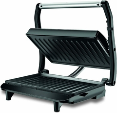 Imagem do Press Grill Sanduicheira Master Press, Mondial, Preto/Inox, 1000W, 220V - PG-01