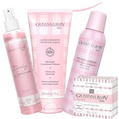 Kit Giovanna Baby Body Splash Classic Loção Hidratante Classic Sabonete Classic Desodorante Roll-On - comprar online