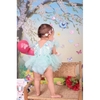 Romper Jardim encantado + Faixinha de cabelo - Vestido infantil body bosque encantando fada