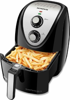 Fritadeira Sem Óleo Air Fryer 5L, Mondial, Preto/Inox, 1900W, 220V - AFN-50-BI - comprar online