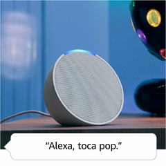 Imagem do Echo Pop | Smart speaker compacto com som envolvente e Alexa | Cor Preta