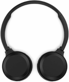 Imagem do Headphone Philips bluetooth on-ear com microfone e energia para 15 horas na cor preto TAH1108BK/55