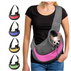 Bolsa de Ombro Para Transporte Passeio Pet Cães Cão Cachorro Gato - YesVitrine