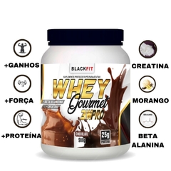 KIT WHEY + suplemento MASS + CREATINA - Whey Protein Concentrado Original 900g 3 Sabores Frete Grátis Melhor que Max Titanium Growth Pro Fit Gourmet B na internet