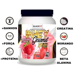 KIT WHEY + suplemento MASS + CREATINA - Whey Protein Concentrado Original 900g 3 Sabores Frete Grátis Melhor que Max Titanium Growth Pro Fit Gourmet B - YesVitrine