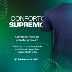 Kit 4 Camisetas Masculinas Básicas Conforto Lisas Poliéster Premium - comprar online