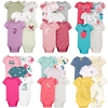 Carters body bebê menina 5Pcs Body Manga Curta para Meninas – Várias Estampas