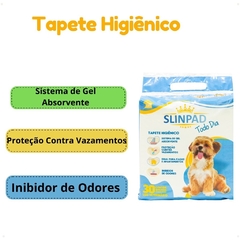 Tapete Higiênico Alta Absorção Slinpad Brincalhão 30 unidades - loja online