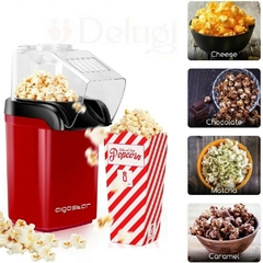 PIPOQUEIRA ELÉRICA Máquina Fazer Pipoca Sem Óleo POPCORN MAKE 100v-220v na internet