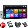 Central Multimídia MP5 Automotiva 1 Din Bluetooth USB/AUX/TF 7 Polegadas Com Mirrorlink HD Touch Screen