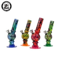 Bong Acrílico Mini con Diseño 15cm