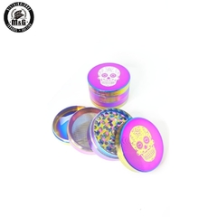 Picador Metal Tornasolado Calavera 4p