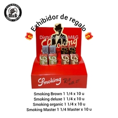 Promo Smoking mas Exhibidor de regalo