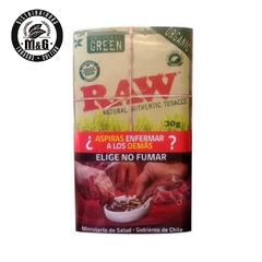 TABACO RAW GREEN ORGANIC 30 GR