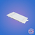 PLAFON PARA EMBUTIR LED 12W CUADRADO BLANCO - CANDELA