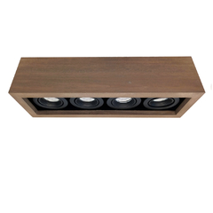 Cardánico 4l Dicroled Madera Álamo Interior Negro