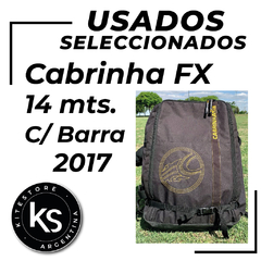CABRINHA FX 14 mts C/ Barra - 2017