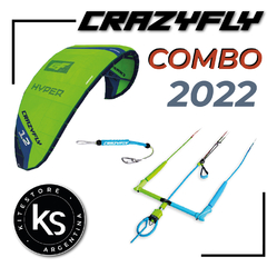 CRAZYFLY COMBO 2022 - Kite + Barra + Leash - comprar online