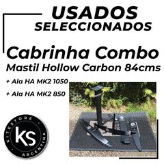 Cabrinha Hollow Carbon 84cms + Alas H Series MK2 1050 + H Series MK2 850