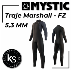 MYSTIC Marshall Fullsuit 5,3 mm Men - FZ - Black/Blue