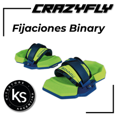 CRAZYFLY BINARY FIJACIONES COMPLETAS