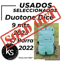 DUOTONE Dice 9 Mts. - 2023 (CO 2022) - Con Trust Bar 2022