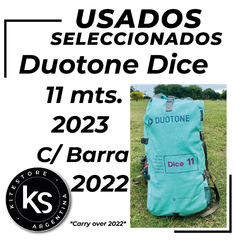 DUOTONE Dice 11 Mts. - 2023 (CO 2022) - Con Trust Bar 2022