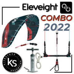 ELEVEIGHT XS 2022 - Combo Kite + Barra + Leash + Inflador