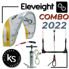 ELEVEIGHT FS 2022 - Combo Kite + Barra + Leash + Inflador