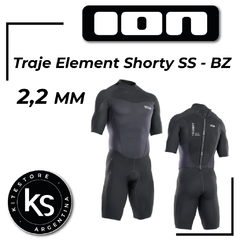 ION Element Shorty Men SS 2,2 mm - BZ - Black