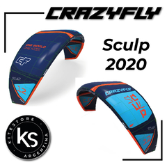 CRAZYFLY COMBO Kite Sculp + Barra + Leash 2020