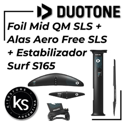 DUOTONE Foil + ALAS AERO FREE SLS + ESTABILIZADOR SURF S165 - 2025 en internet