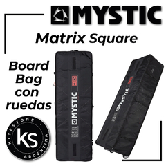 MYSTIC Board Bag Matrix Square con ruedas