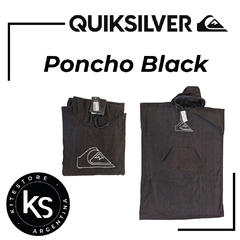 QUICKSILVER Poncho Black