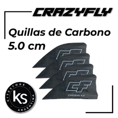 Crazyfly Quillas de Carbono - 5.0 cm en internet