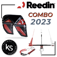 REEDIN Supermodel V3 2023 - Combo Kite + Barra + Leash (Inflador Opcional con Descuento)