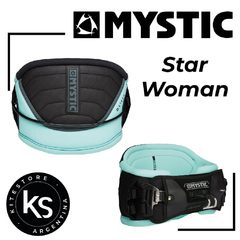 MYSTIC Star Waist Woman - Black/Mint