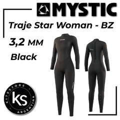 MYSTIC Star Fullsuit 3,2 mm - Woman - BZ - Black